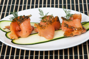 Smoked Salmon with Dill